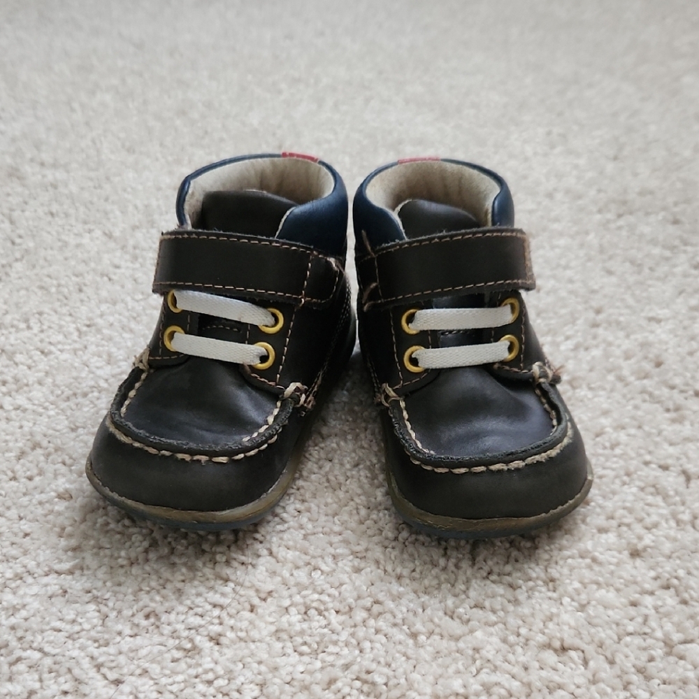 See Kai Run Brown Baby Boots